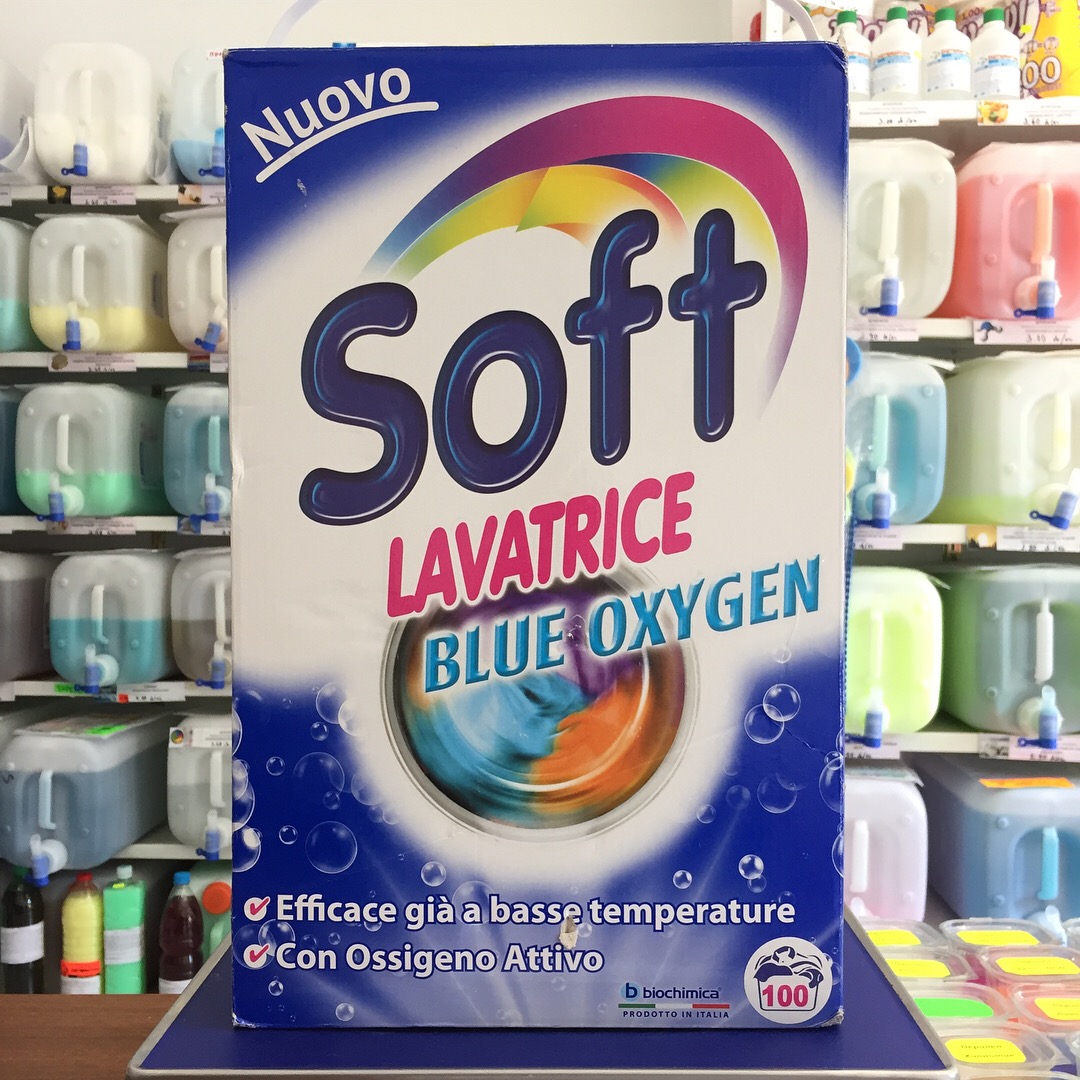 "Soft" blue oxygen комбиниран перилен препарат с активен кислород 100пр