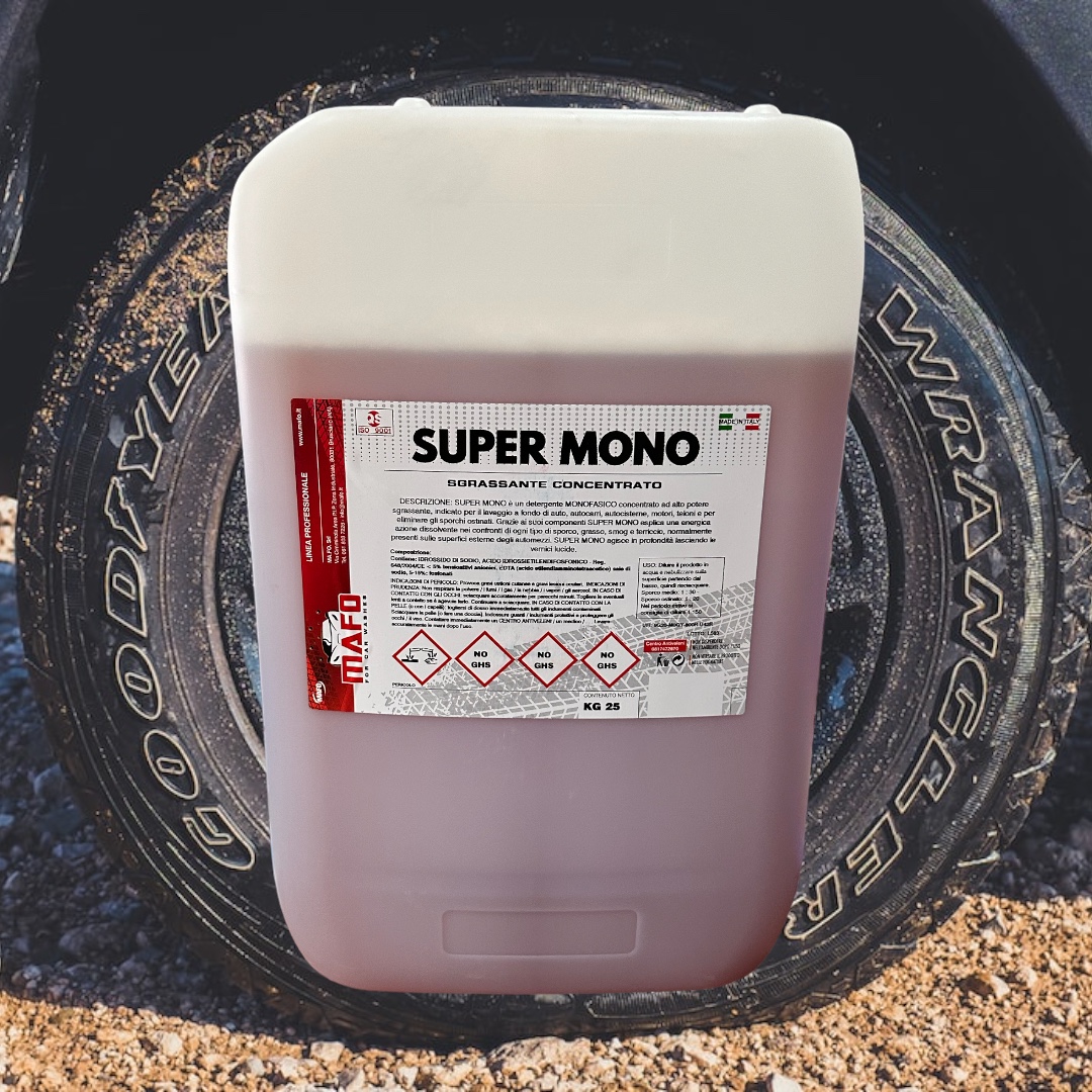 Безконтактен препарат за външно измиване на автомобили SUPER MONO MA.FO S.R.L