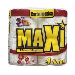 Ароматизирана тоалетна хартия “Maxi” 4 ролки