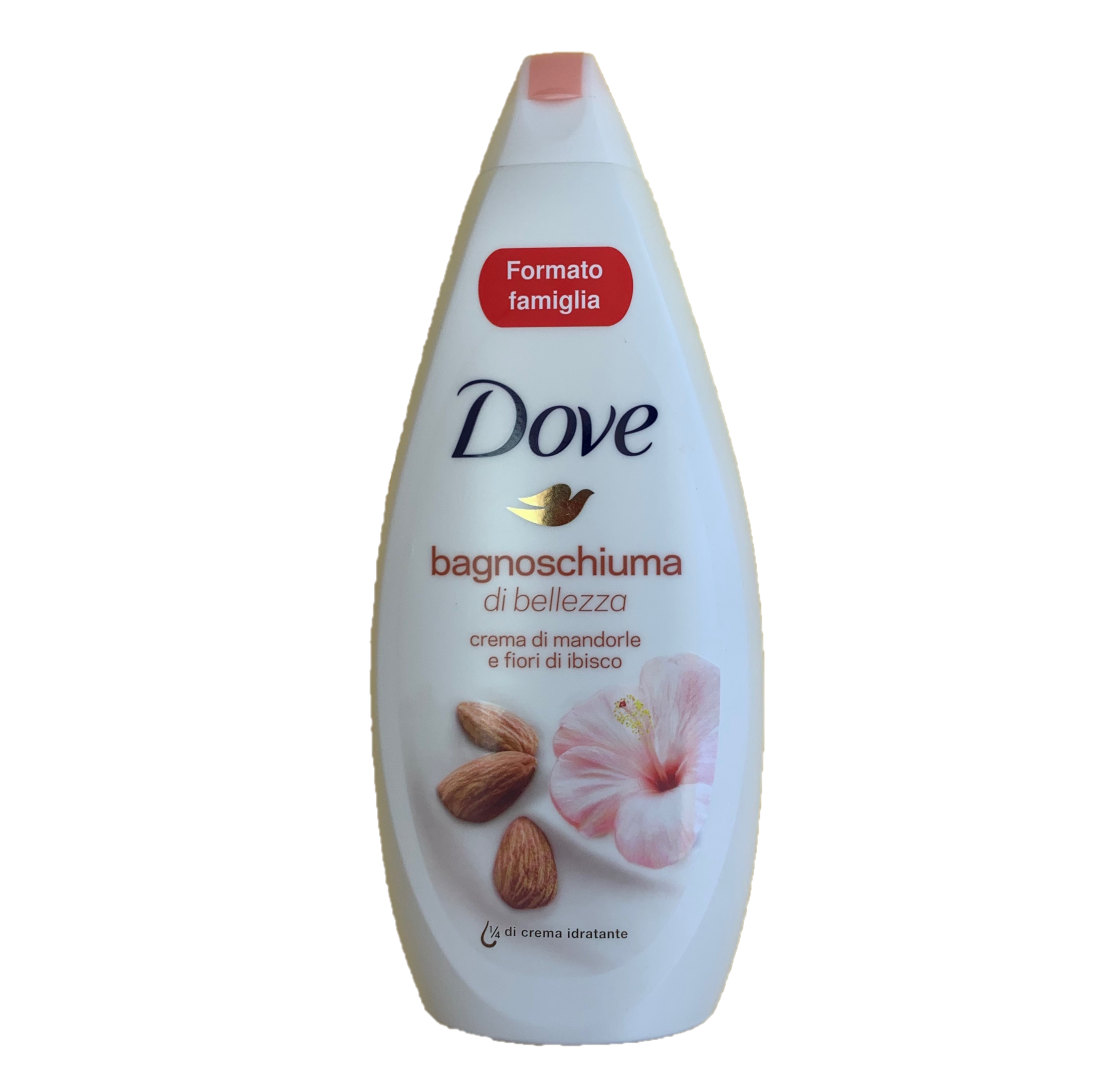 Душгел Dove Belezza с бадемов крем цвят от хибискус 700мл