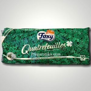 Foxy Quatrefeuilles четирипластова тоалетна хартия 10рола