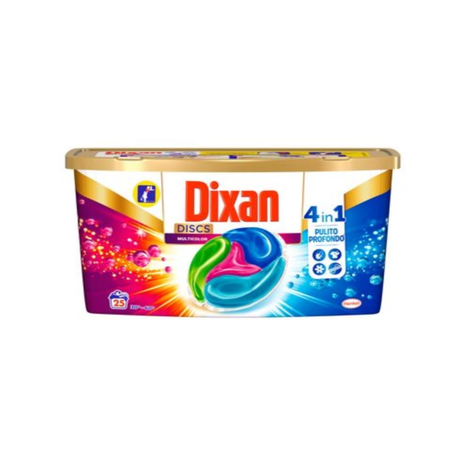 Капсули за пране Dixan Multicolor 4 в 1
