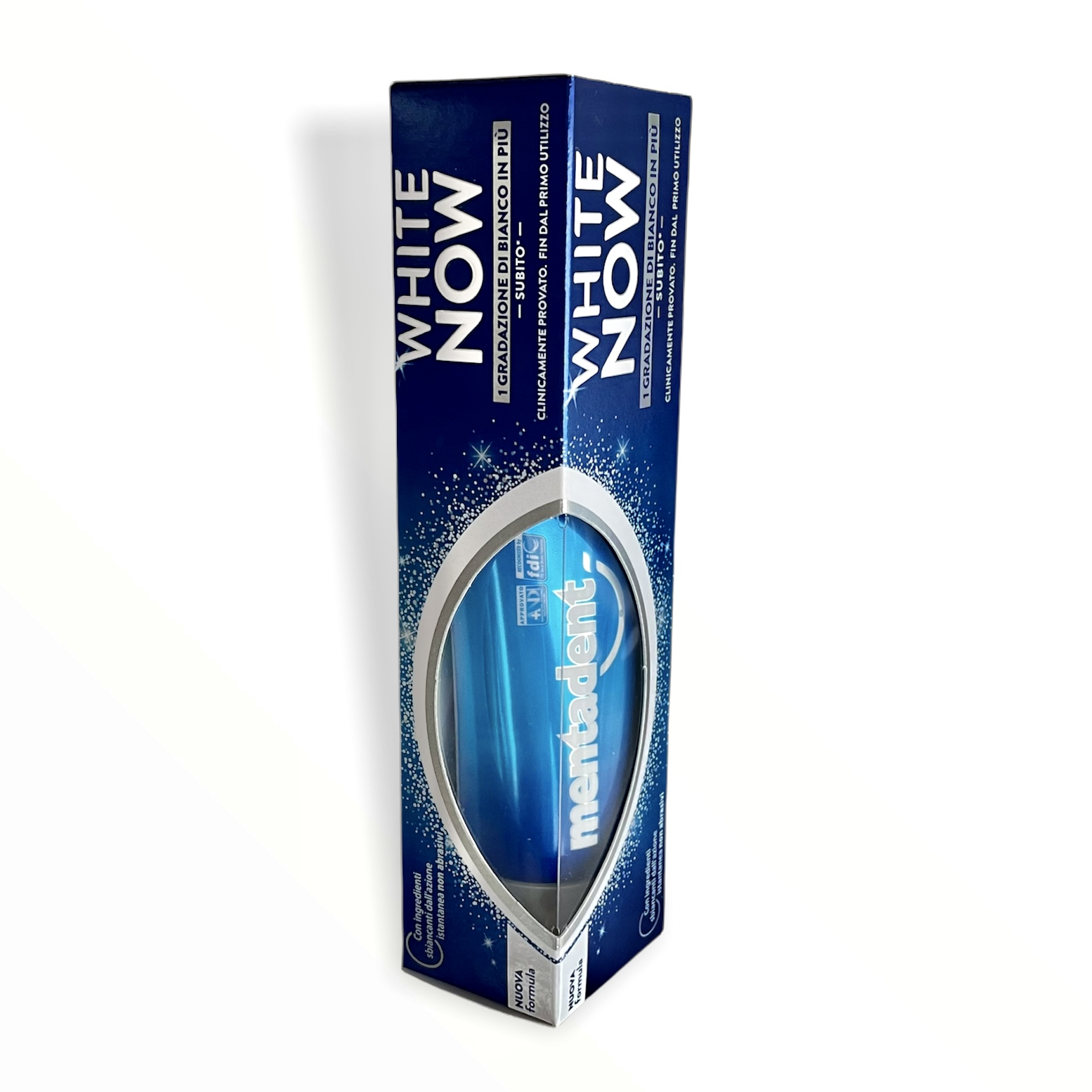 Mentadent White Now паста за зъби със силен избелващ ефект 75мл - Image 2