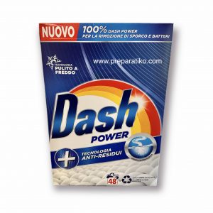 DASH Power Anti Residui – прах за пране без остатъци | 57 пр.